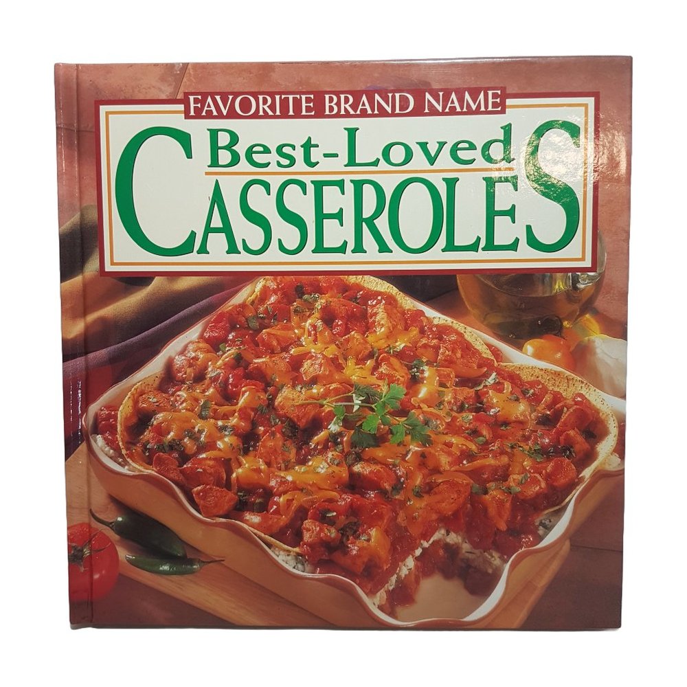 Vintage 1990s Cookbook Favorite Band Name Best Loved Casseroles Cookbook